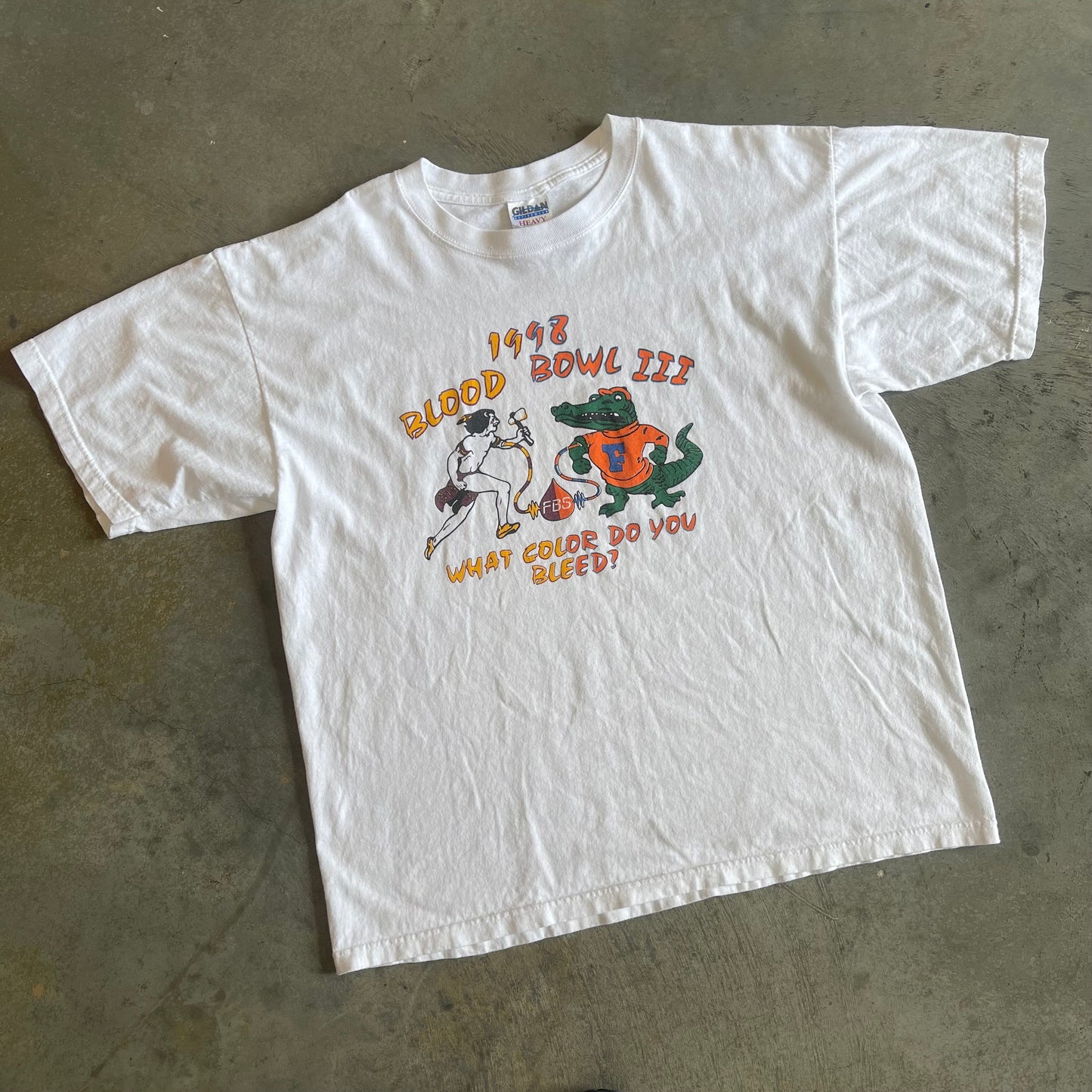 1998 FSU vs UF Blood Bowl Shirt