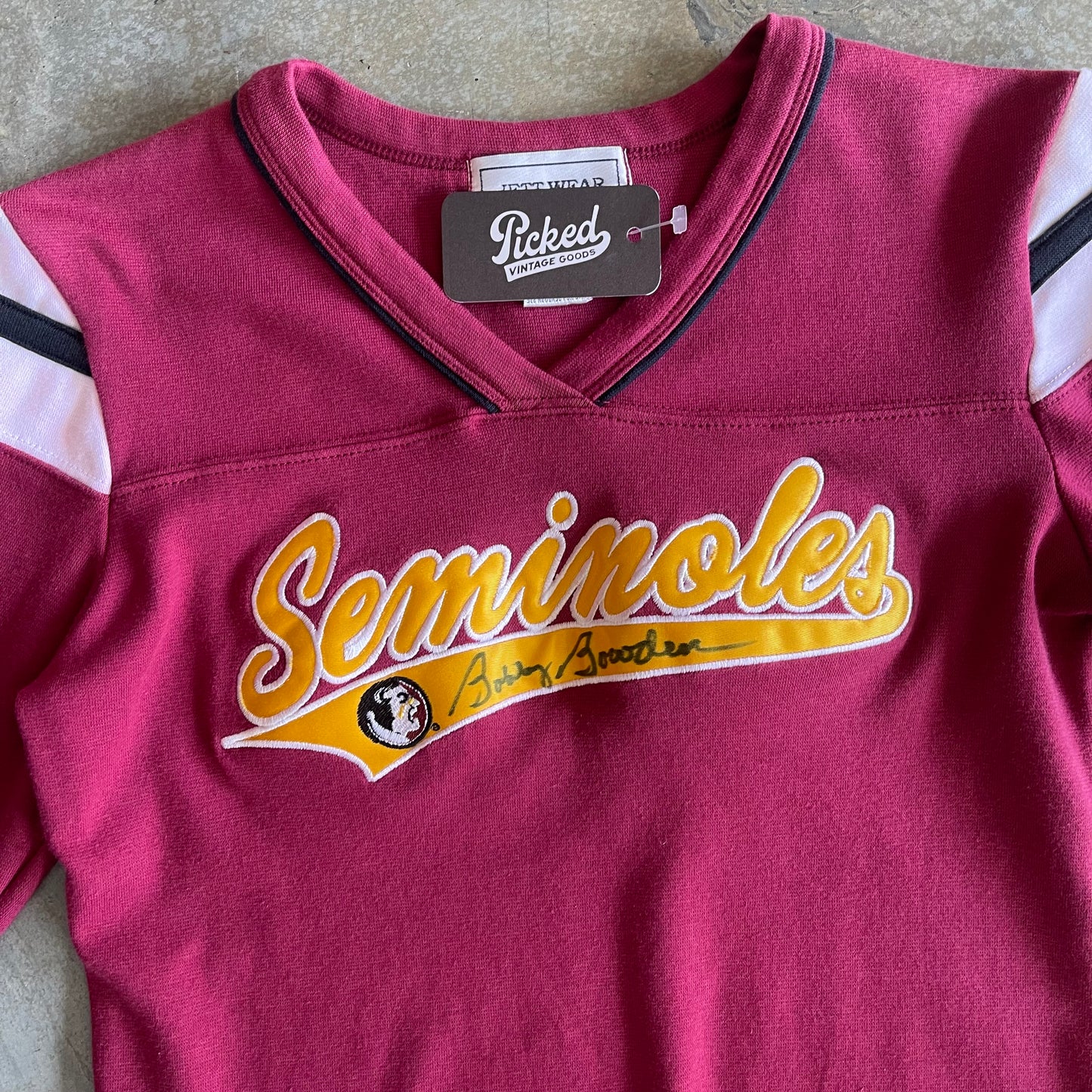 Signed Bobby Bowden Shirt