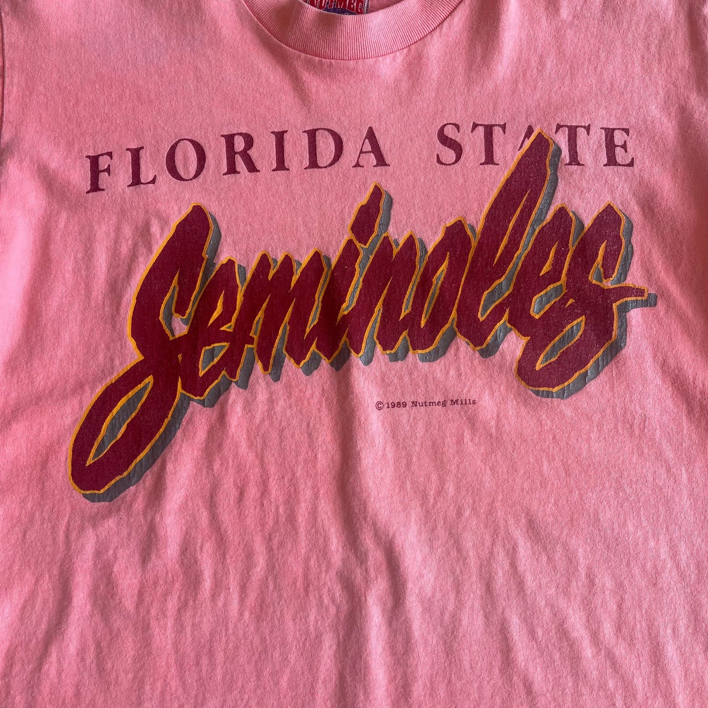 FSU Pink Nutmeg Shirt
