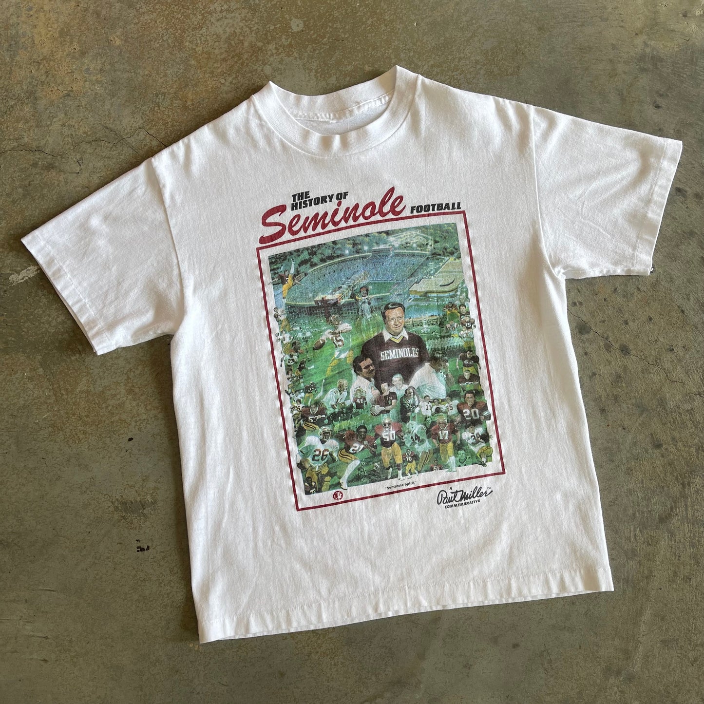 History of FSU Football Shirt