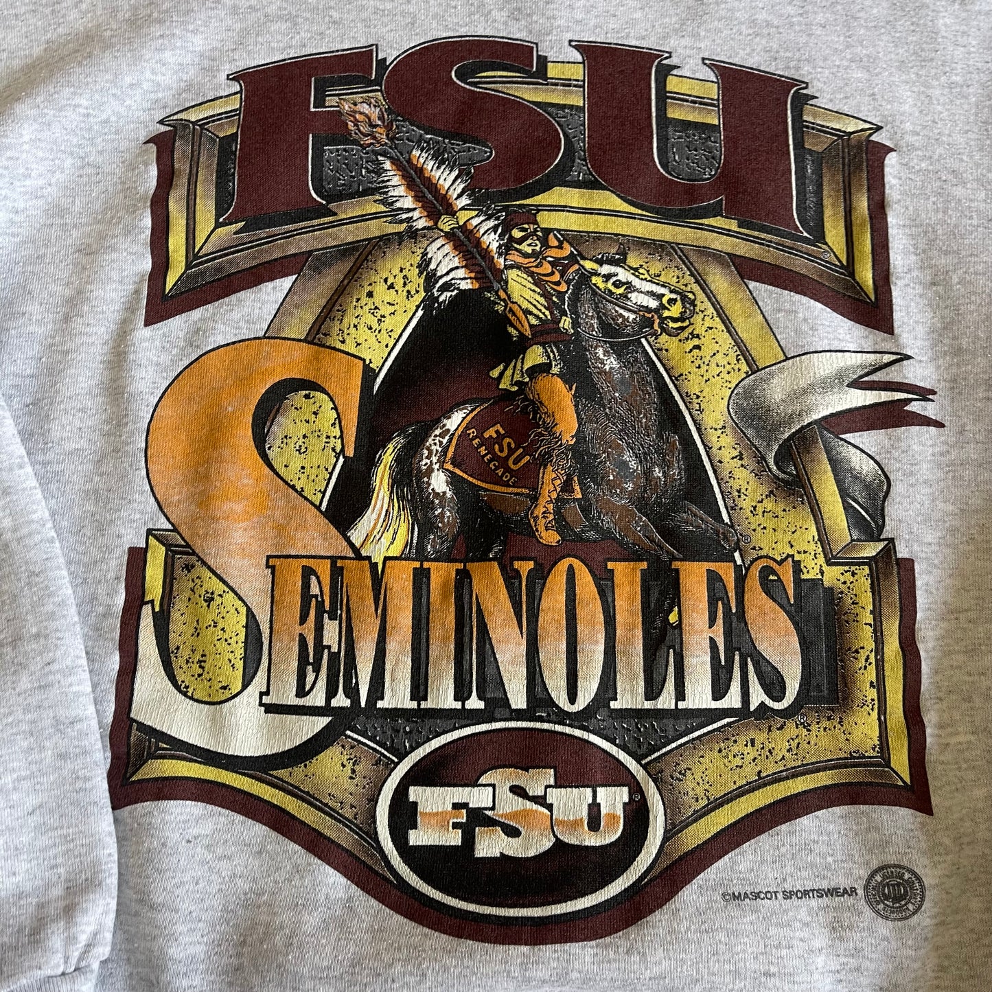 FSU Osceola & Renegade Mascot Sweatshirt
