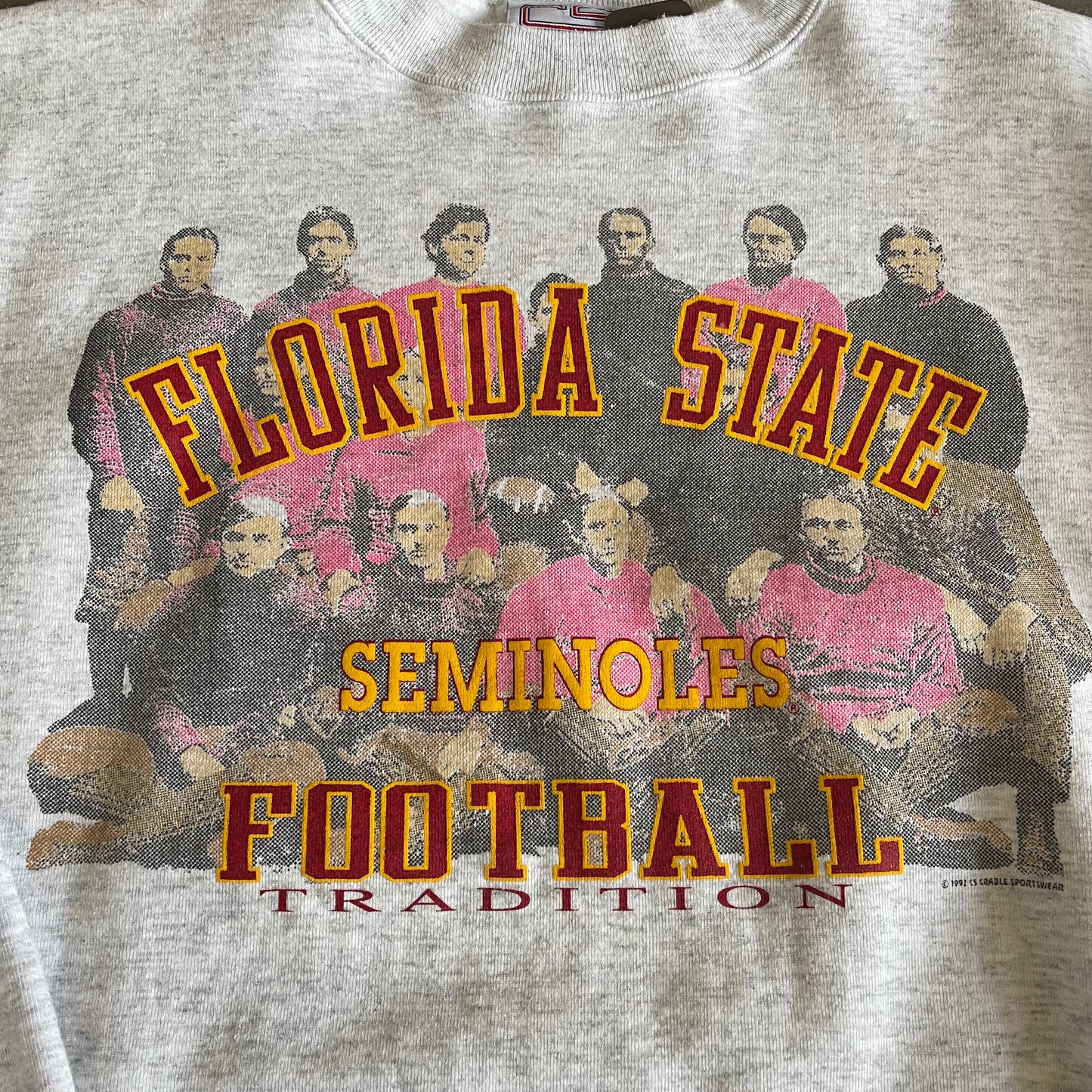 FSU 1992 Pink Players Sweatshirt