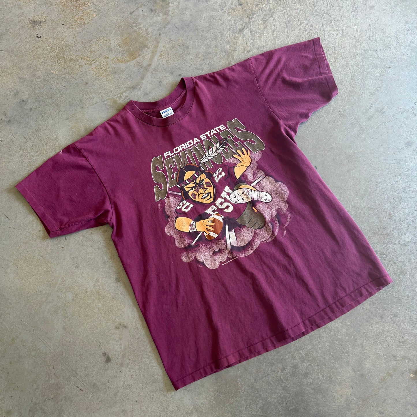 FSU Garmet Graphics Big Print Shirt