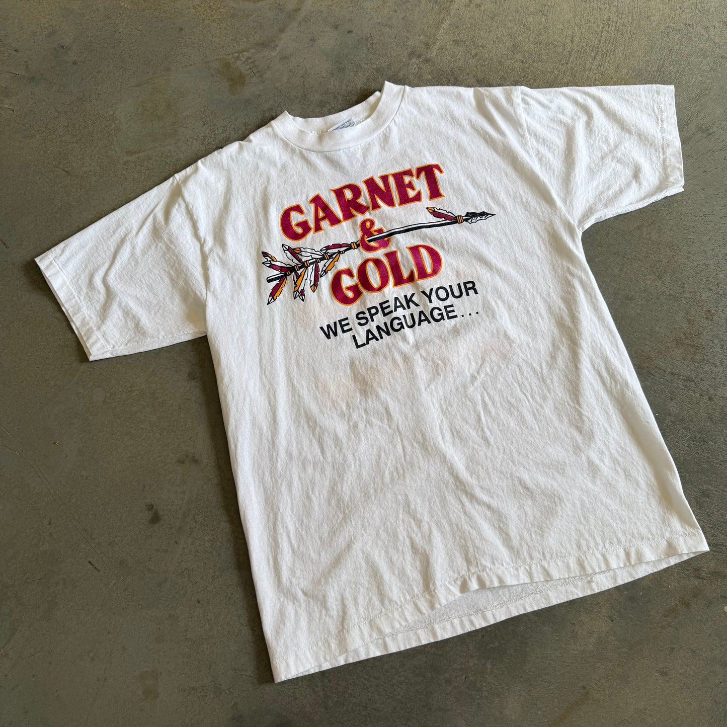 Garnet & Gold We Speak Your Language Shirt