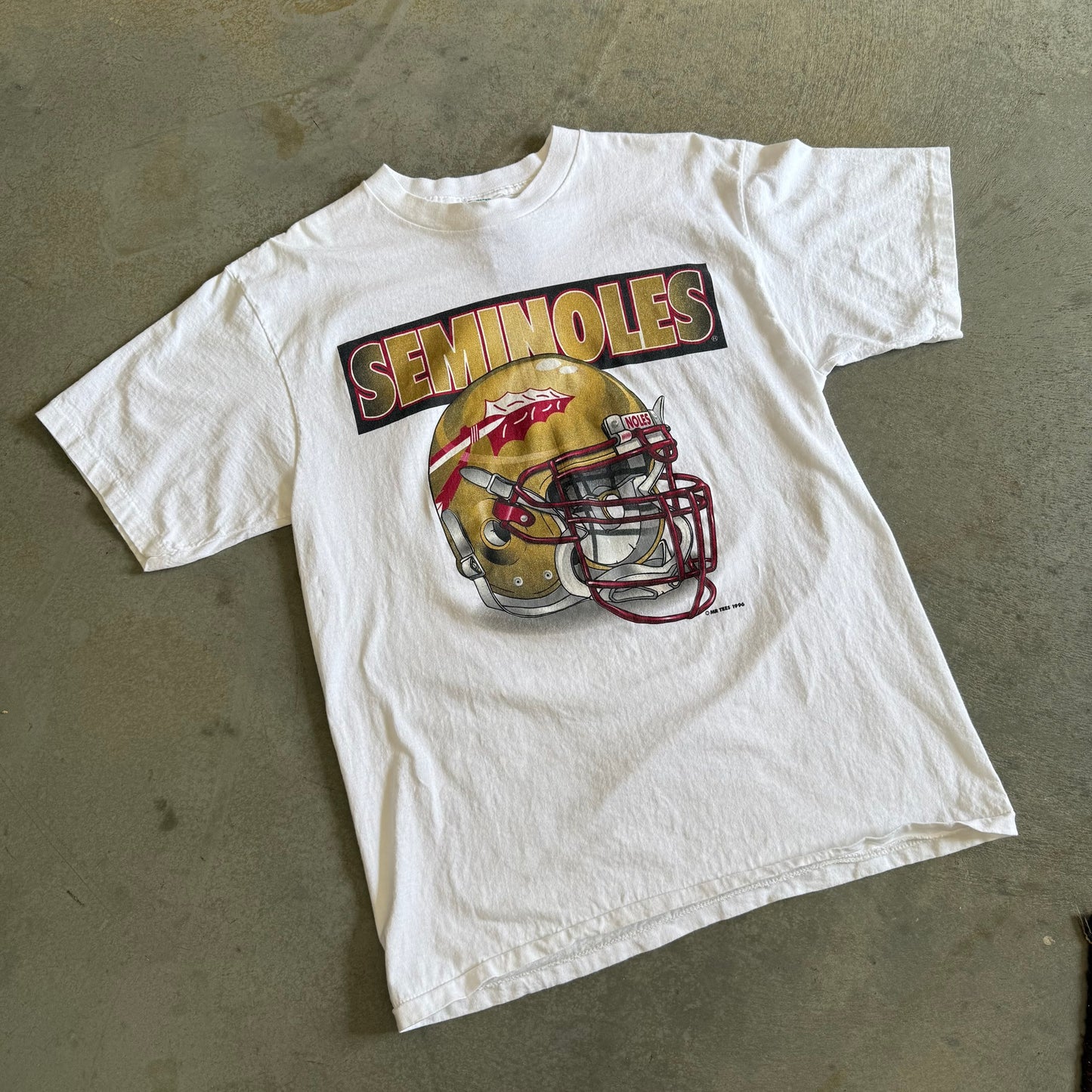 1996 FSU Helmet Tee Shirt