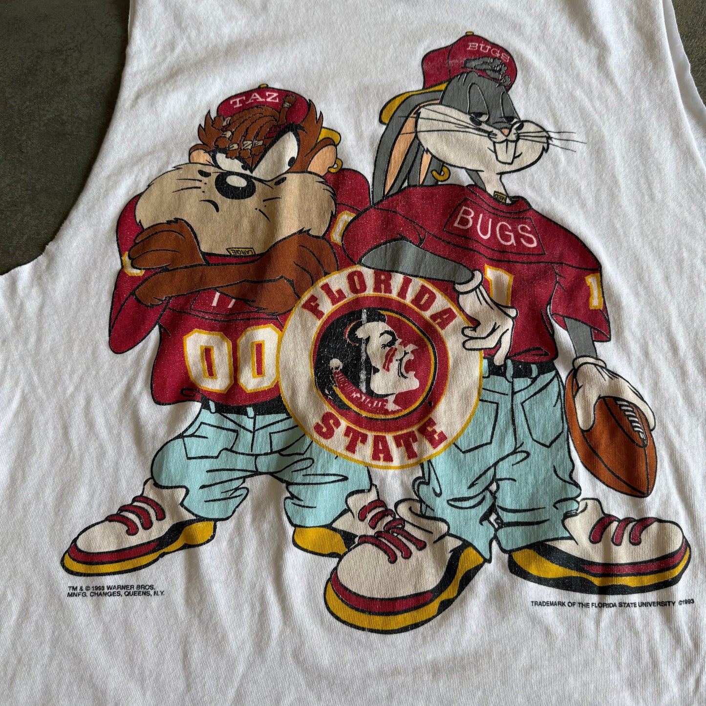 Chopped Taz & Bugs Bunny Shirt