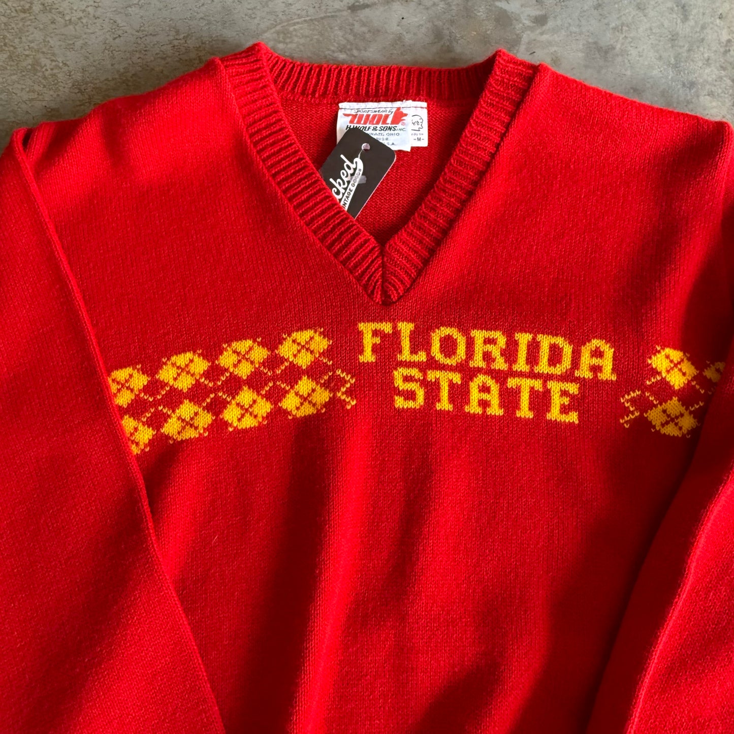 FSU Wolf Knit Sweater