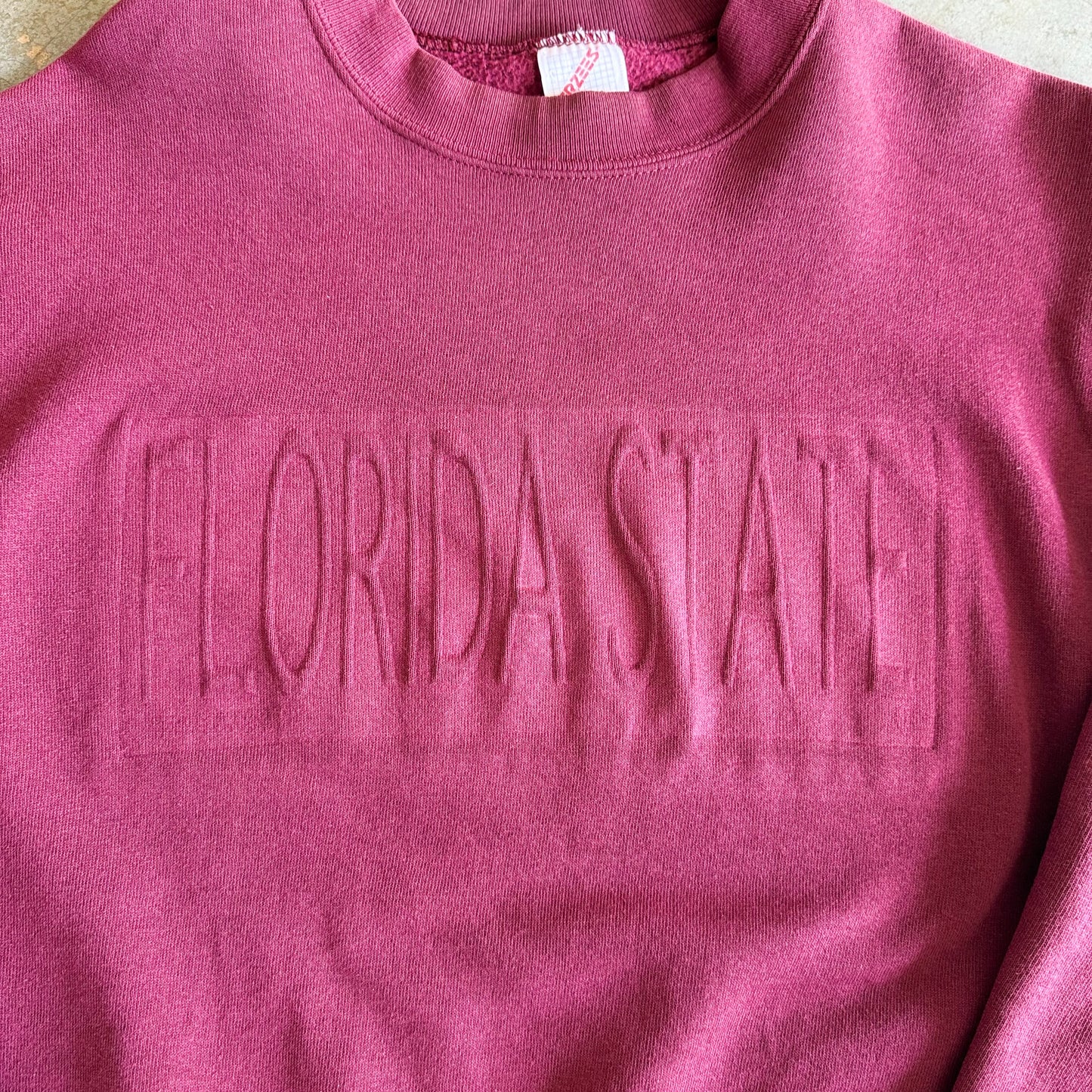 Florida State Embossed Sweatshirt