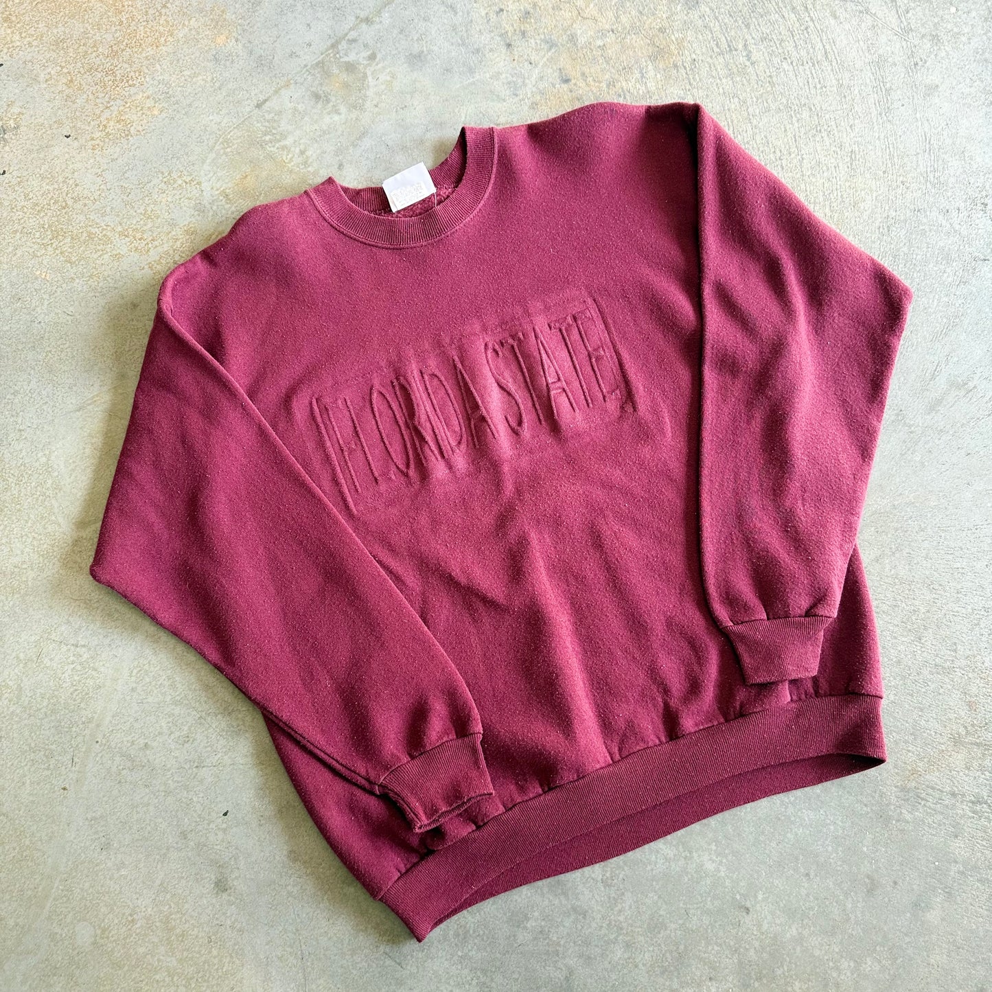 FSU Jerzees Embossed Sweatshirt (As-Is)
