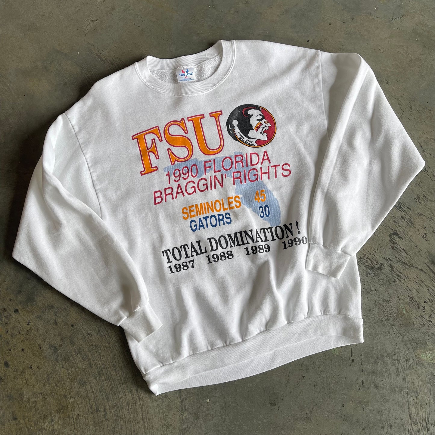 FSU 1990 Bragging Rights Crewneck