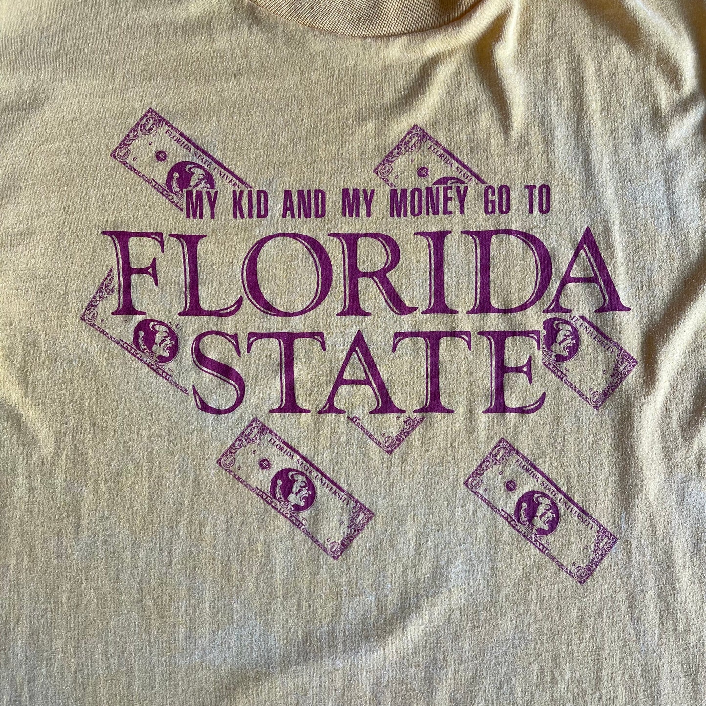 FSU My Kid & My Money Shirt