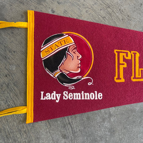 FSU Lady Seminoles Pennant