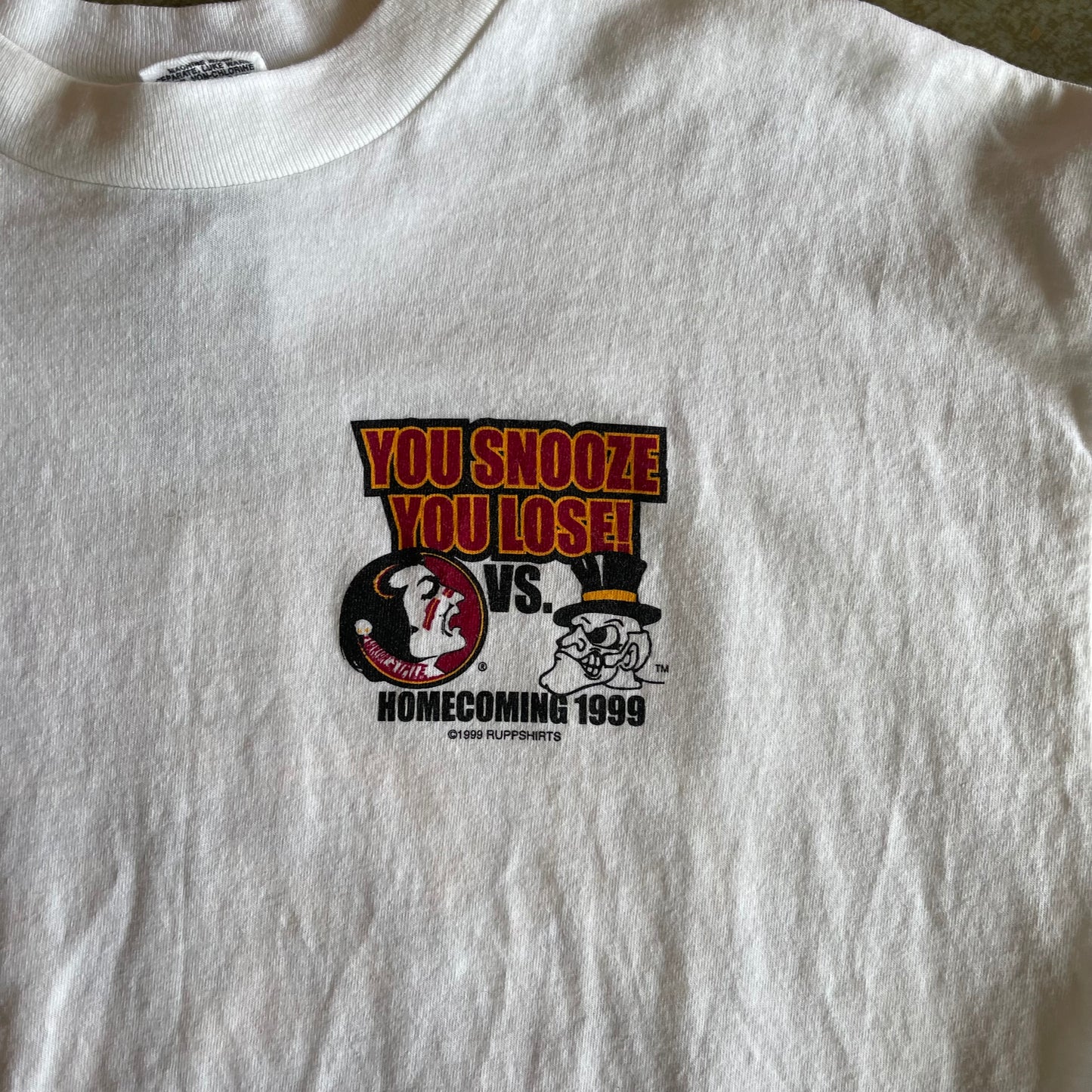 1999 FSU vs. Wake Forest Shirt
