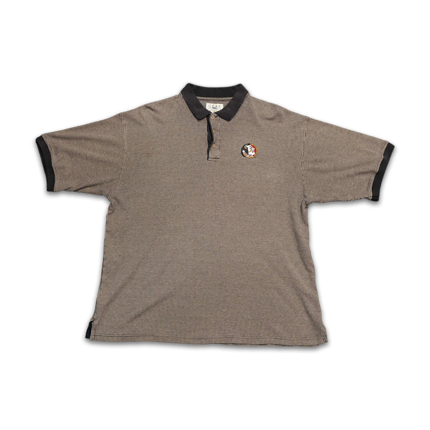 FSU Gear Embroidered Logo Polo