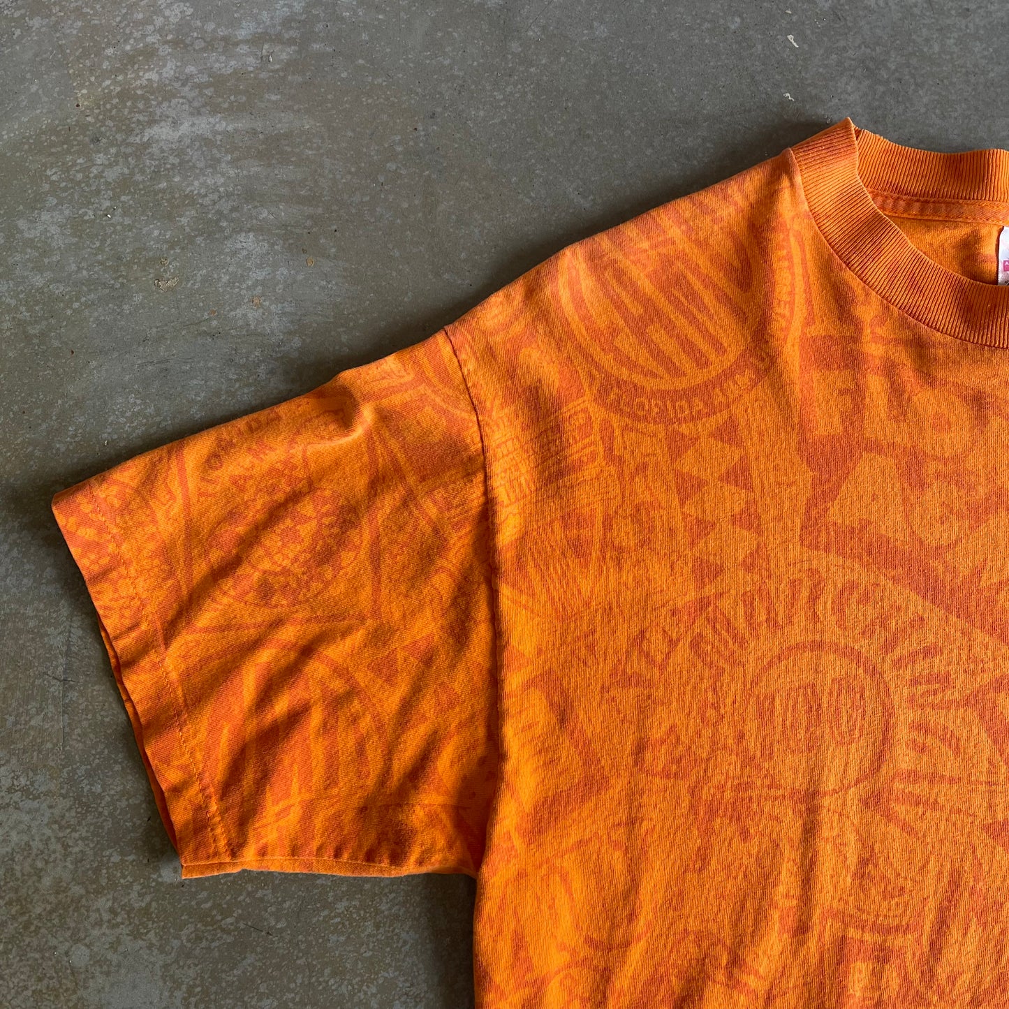 FAMU Orange AOP Tee - XL