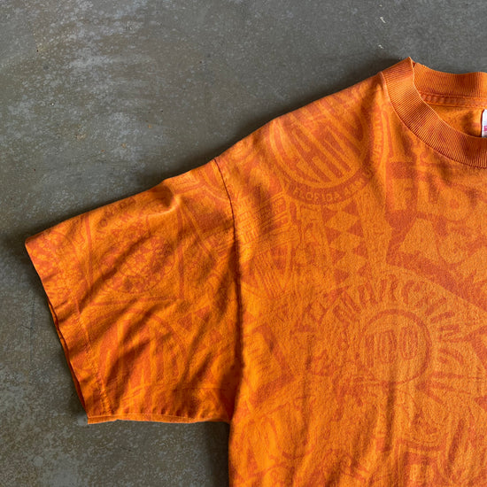 FAMU Orange AOP Tee - XL