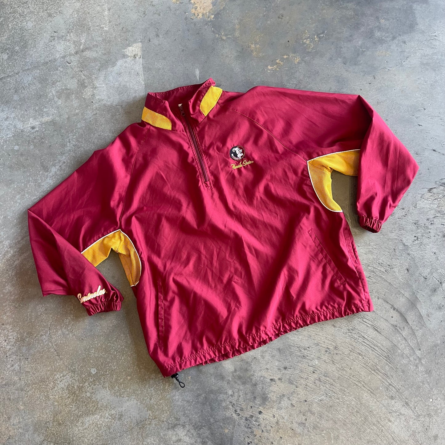 FSU Red Oak Windbreaker Jacket