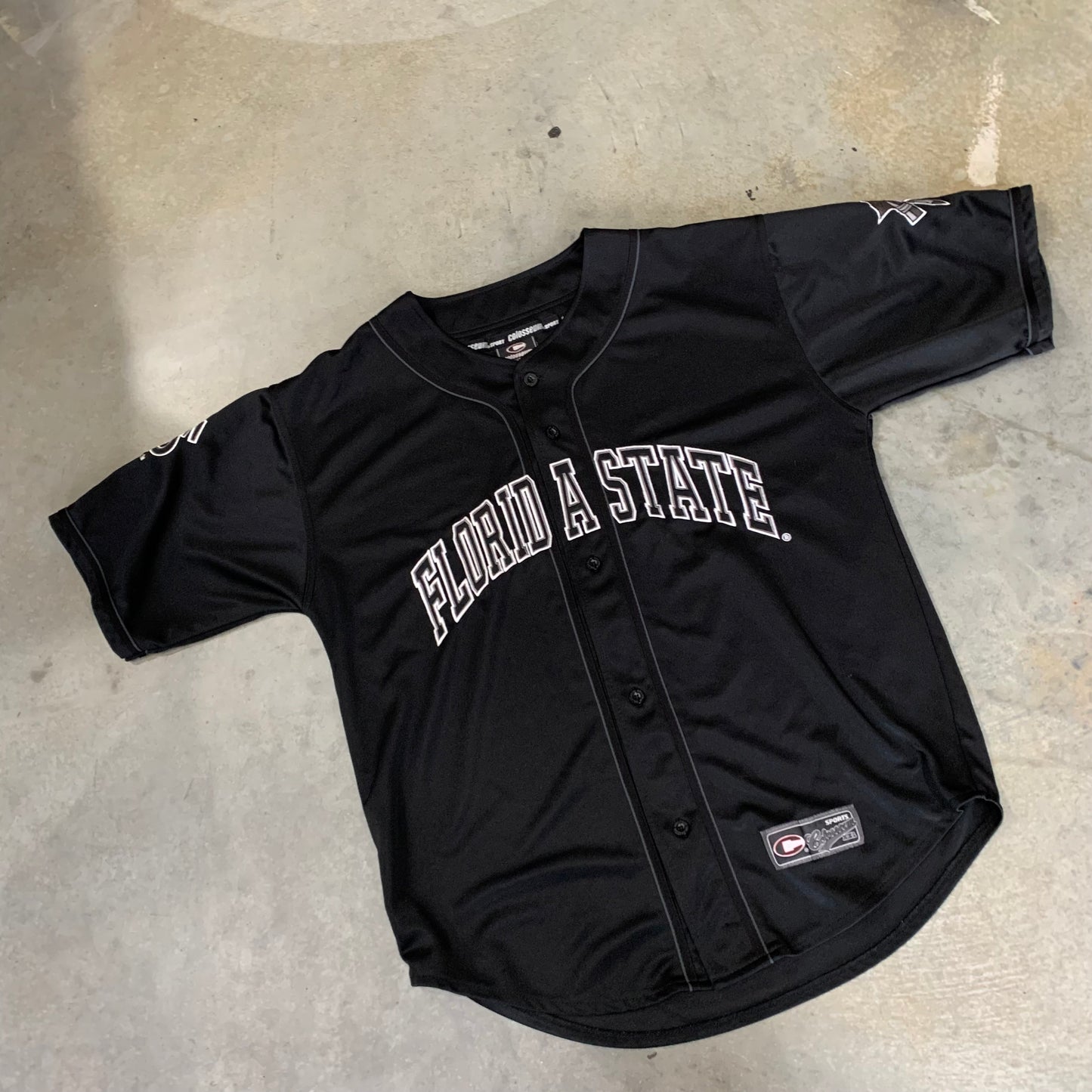 Florida State Black Baseball Jersey