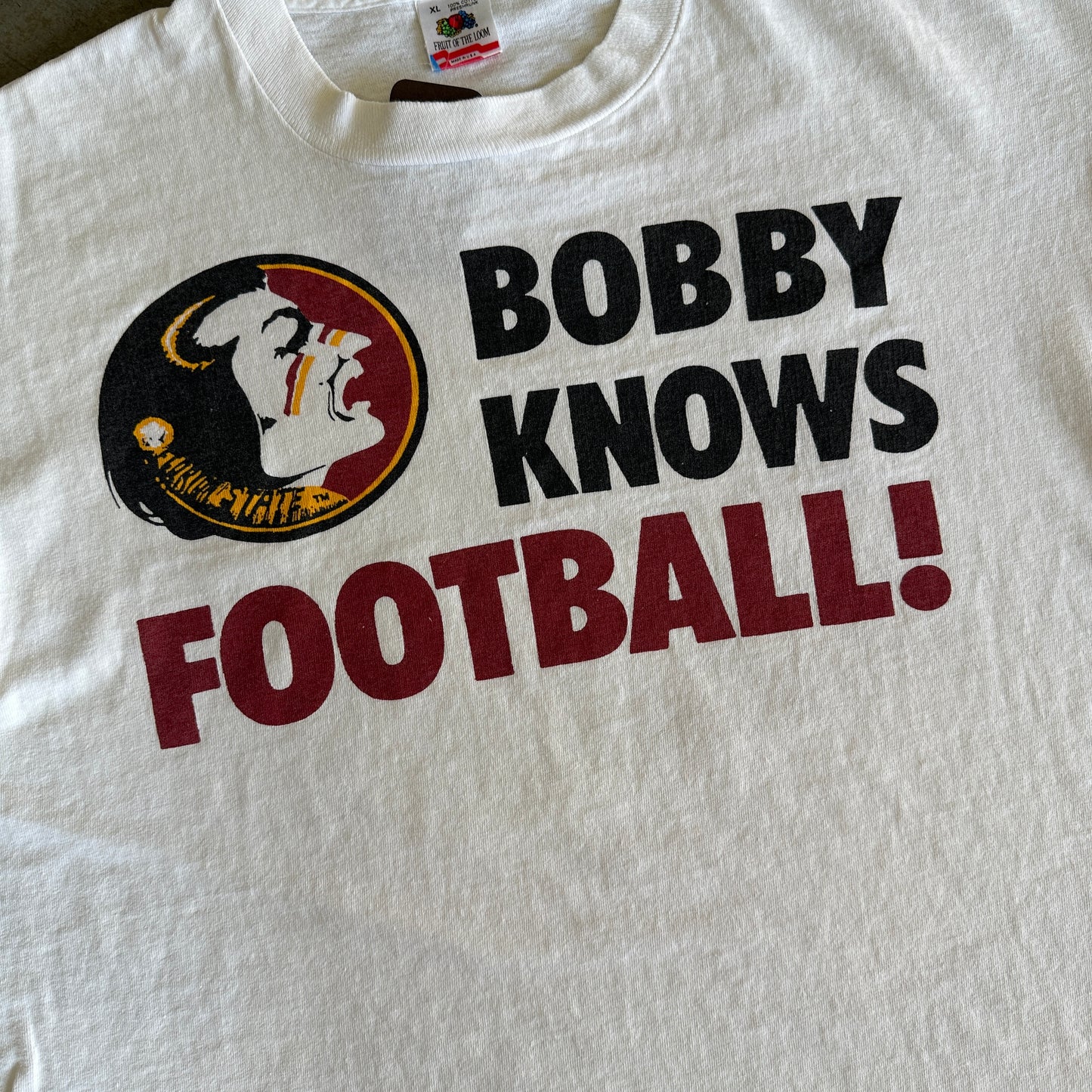 FSU Bobby Knows Football Shirt