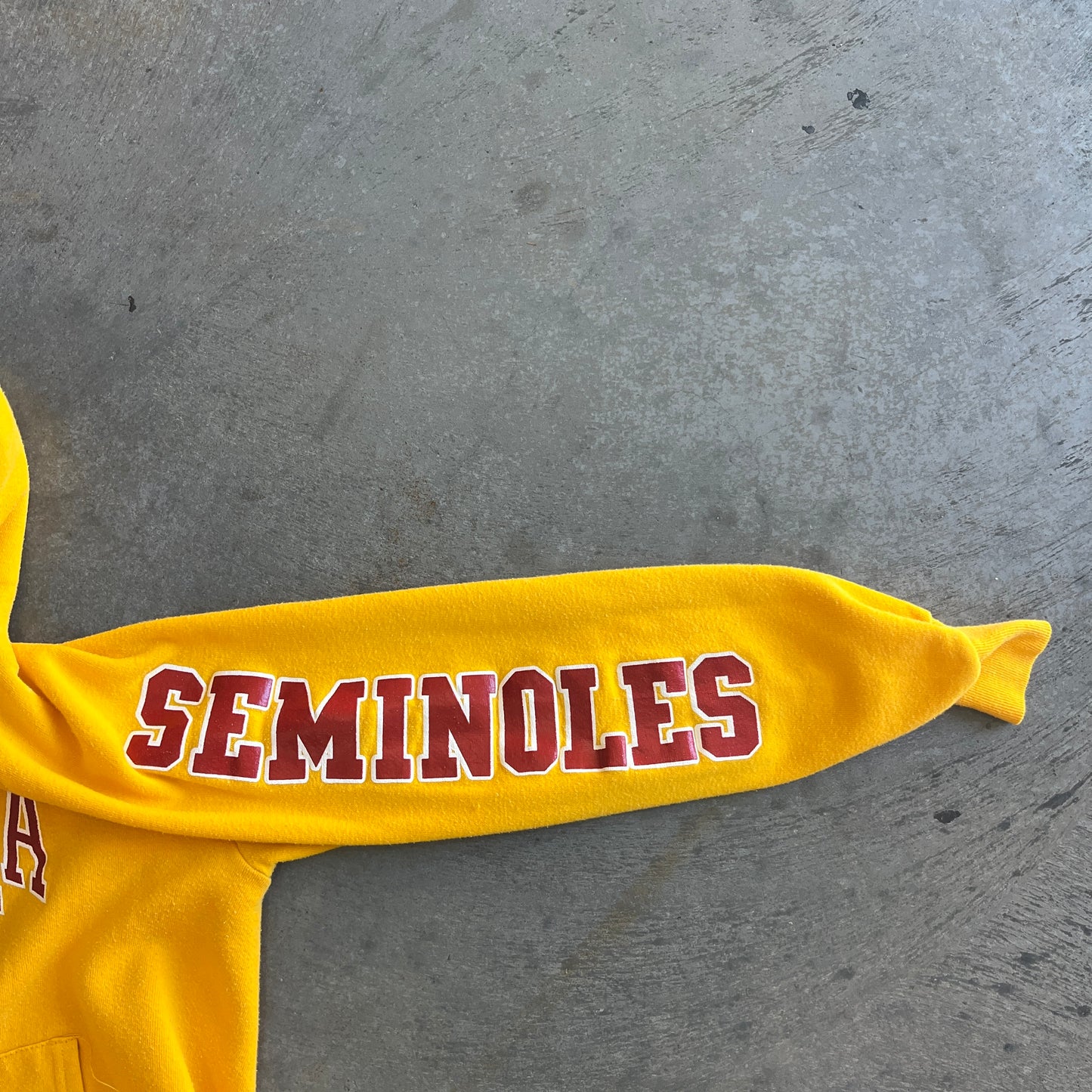 Load image into Gallery viewer, FSU Gold hoodie- XS

