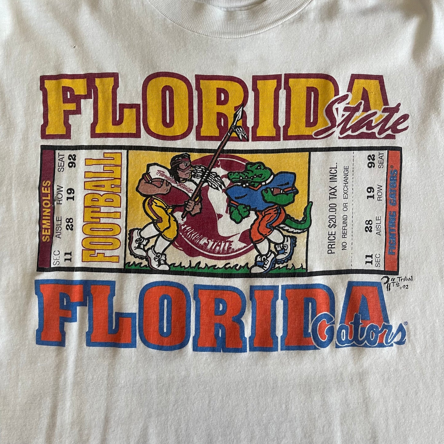1992 FSU vs. UF Shirt - M