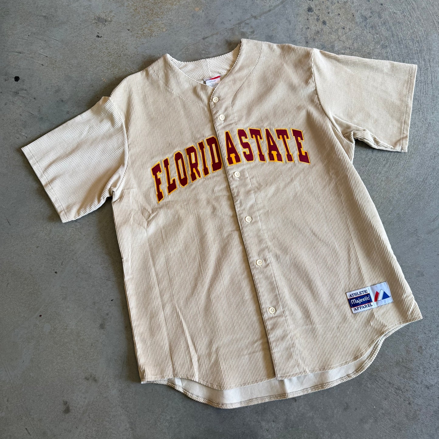 FSU Corduroy Baseball Jersey - XL