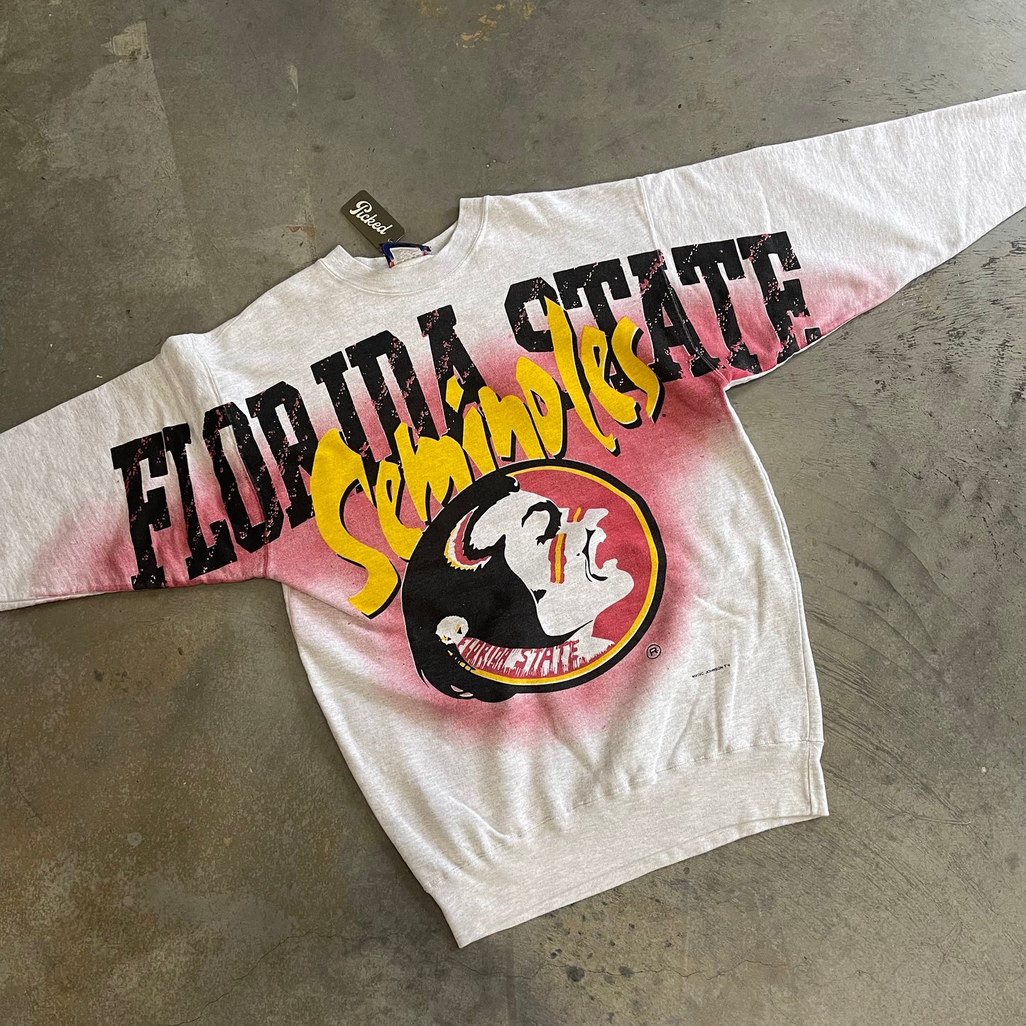 FSU Airbrush Crewneck