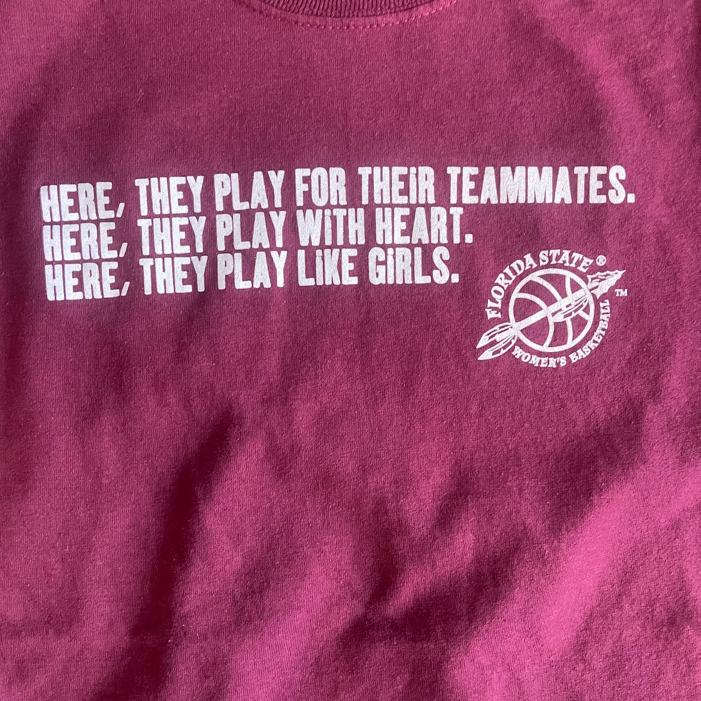 FSU Women's Basketball Play Like Girls Shirt