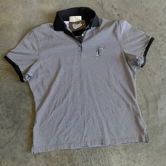 B&W Florida Marlins Women's Polo