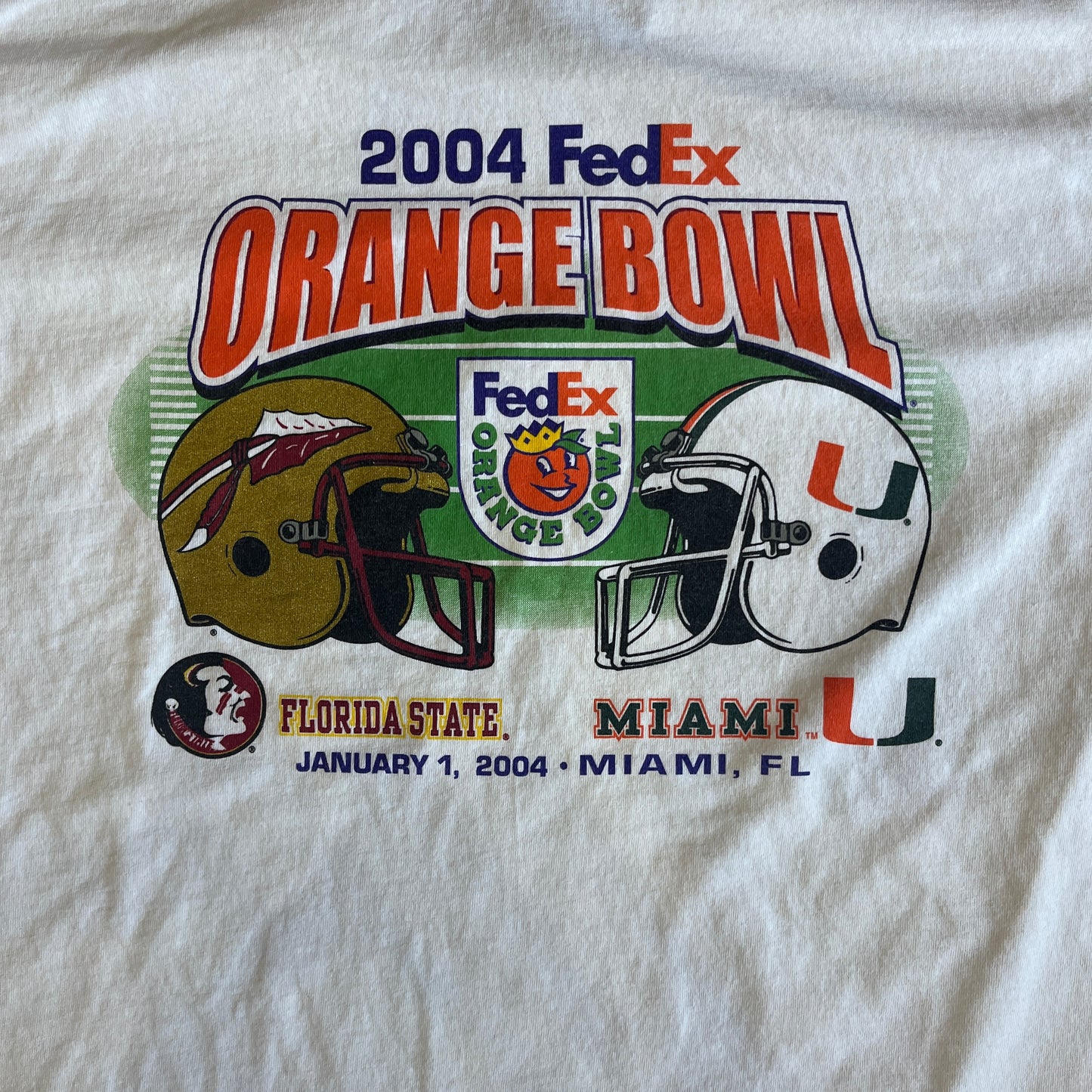 2004 FSU vs Miami Shirt