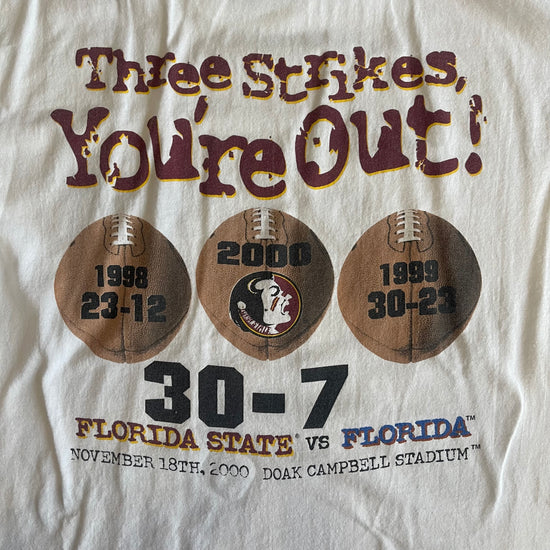 FSU vs UF Battered & Bruised Shirt