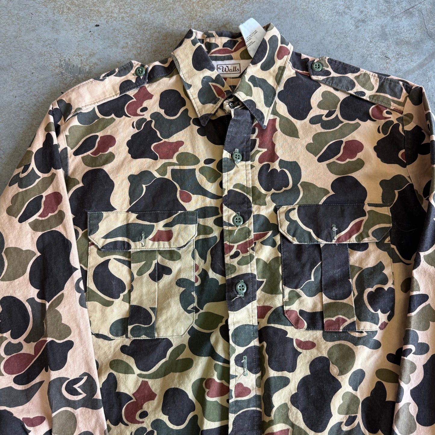 Camo Walls Collared Shirt