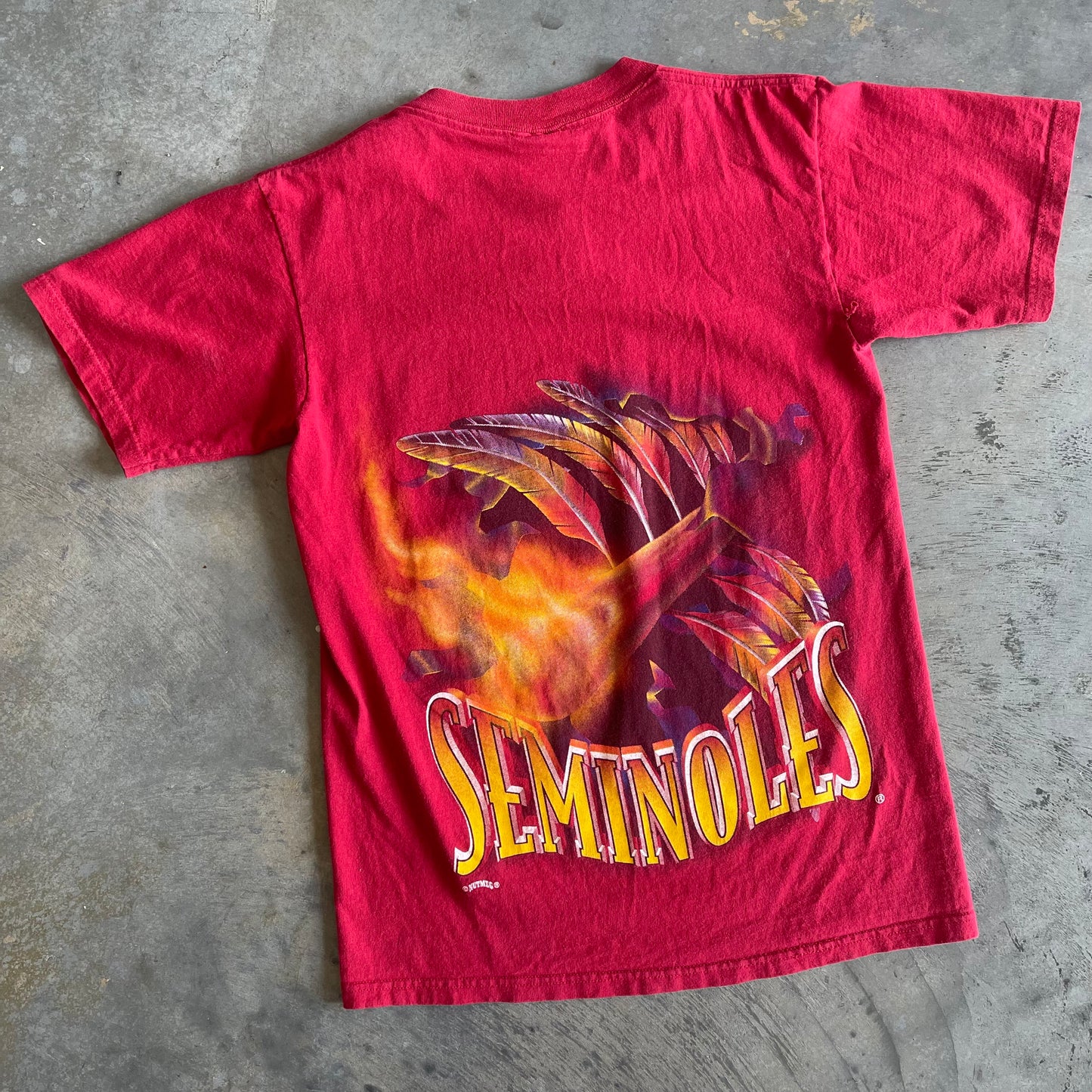 FSU Nutmeg Burst Spear Shirt