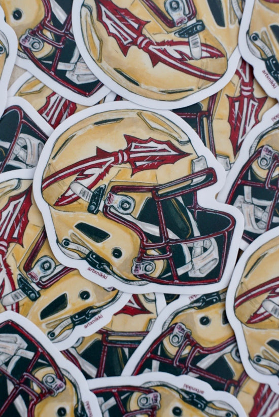FSU Football Helmet Sticker (AXN)