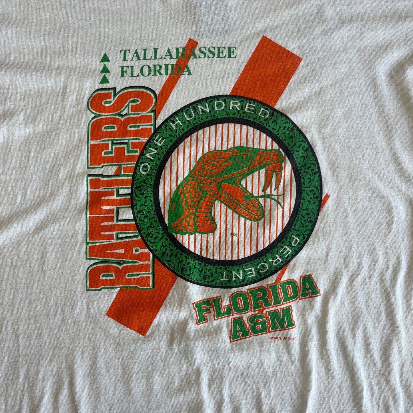 FAMU Rattlers One Hundred Percent Shirt - M