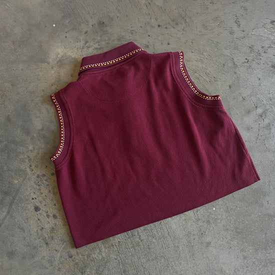 FSU "FS" Cropped Polo