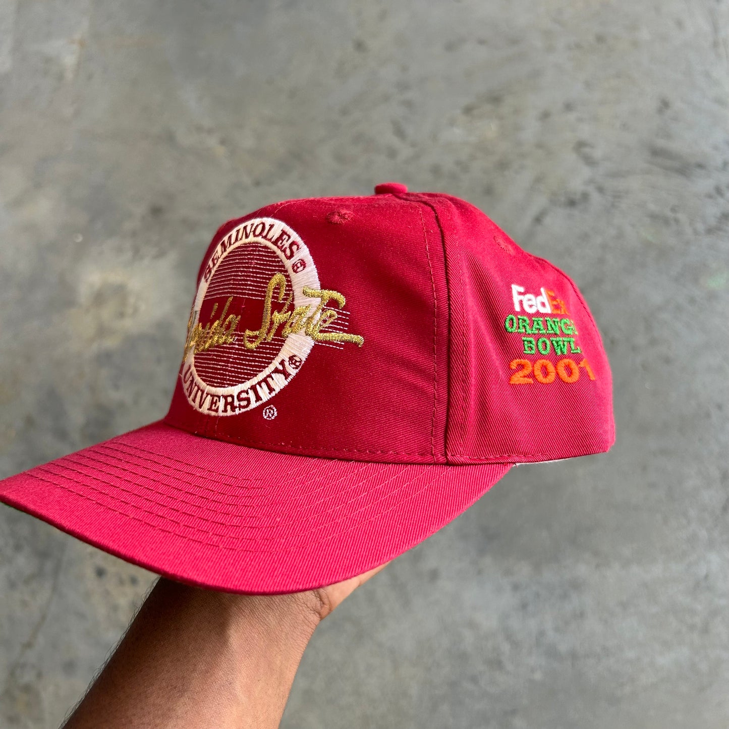 FSU 2001 Orange Bowl Hat