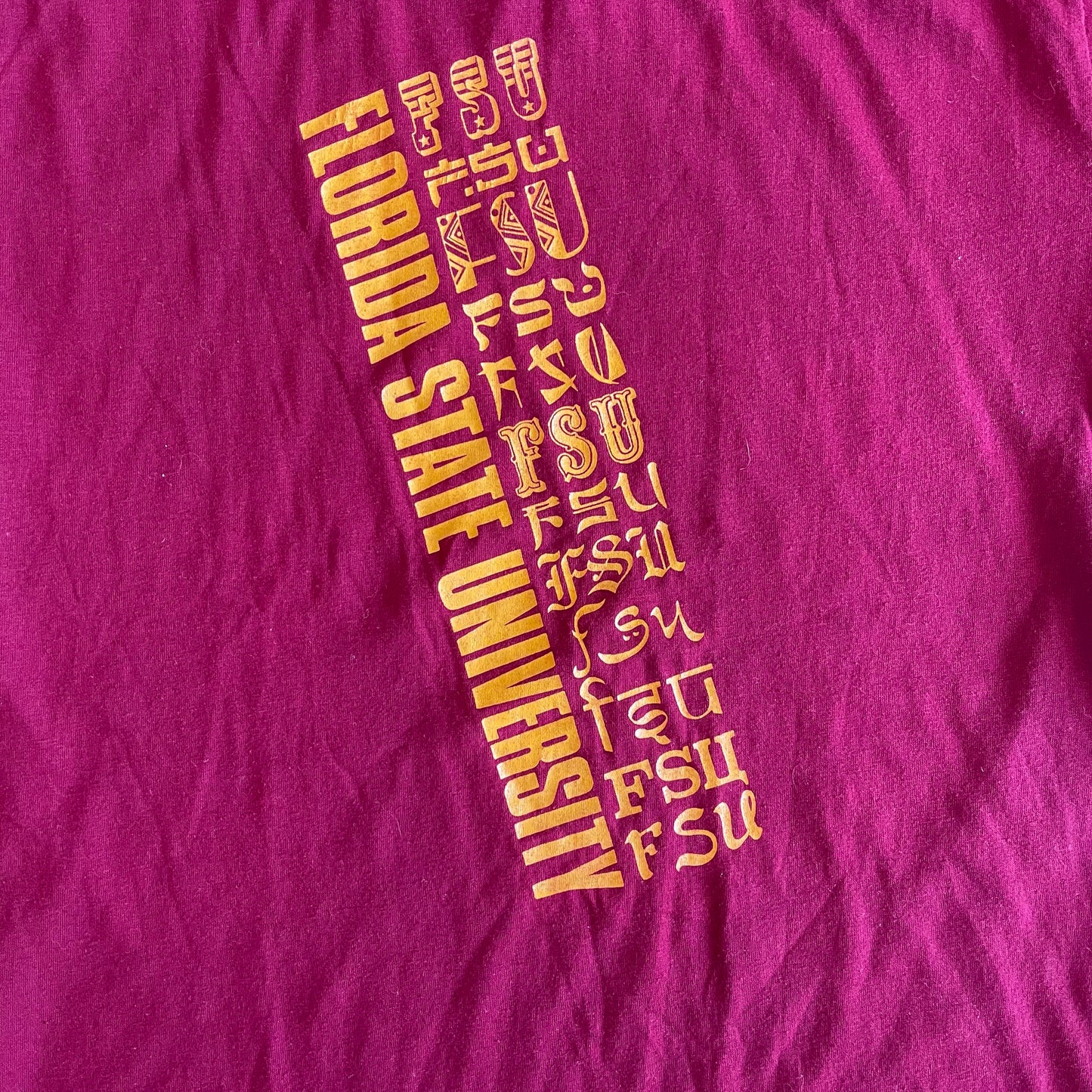 FSU Fun Fonts Shirt