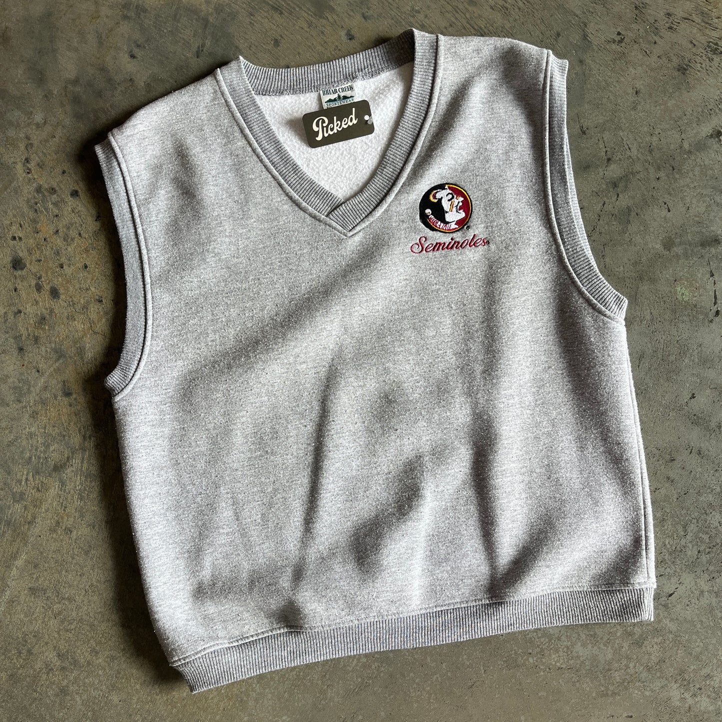 Florida State Logo Sweater Vest