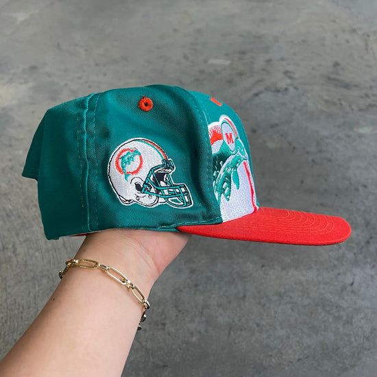 Dolphins Big Logo Logo Athletic Hat