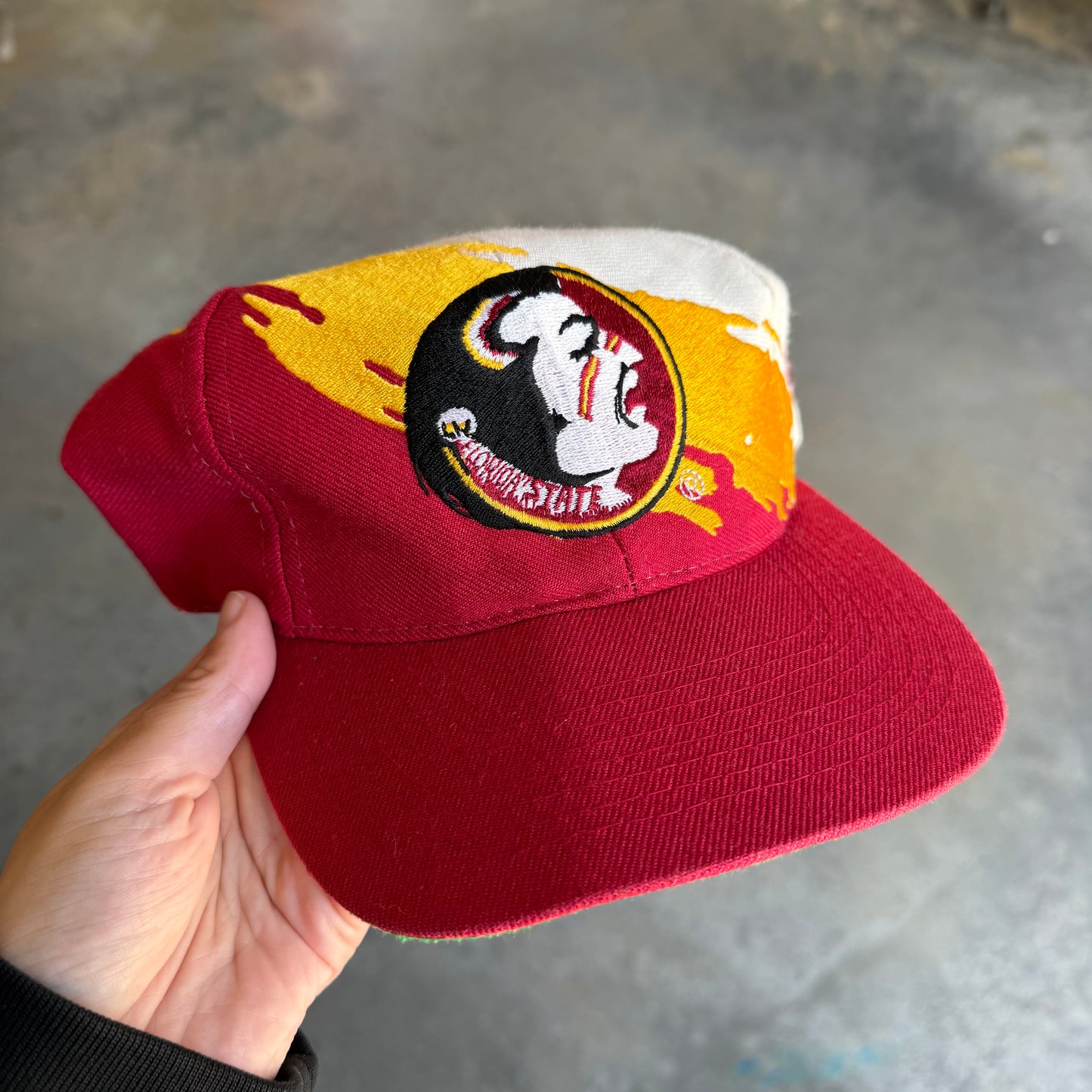 FSU Logo Athletic Splash Hat