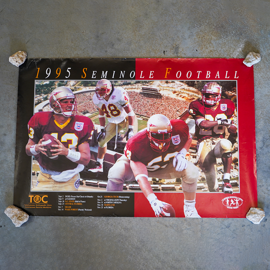 1995 Seminole Football Poster