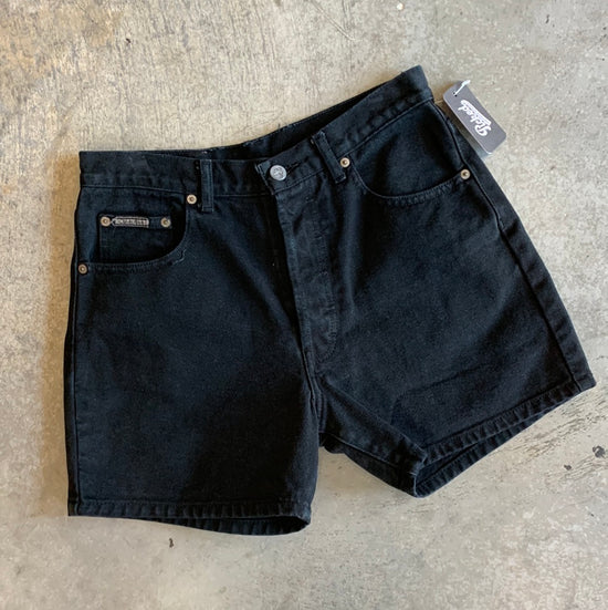Black Calvin Klein Denim Shorts - 28