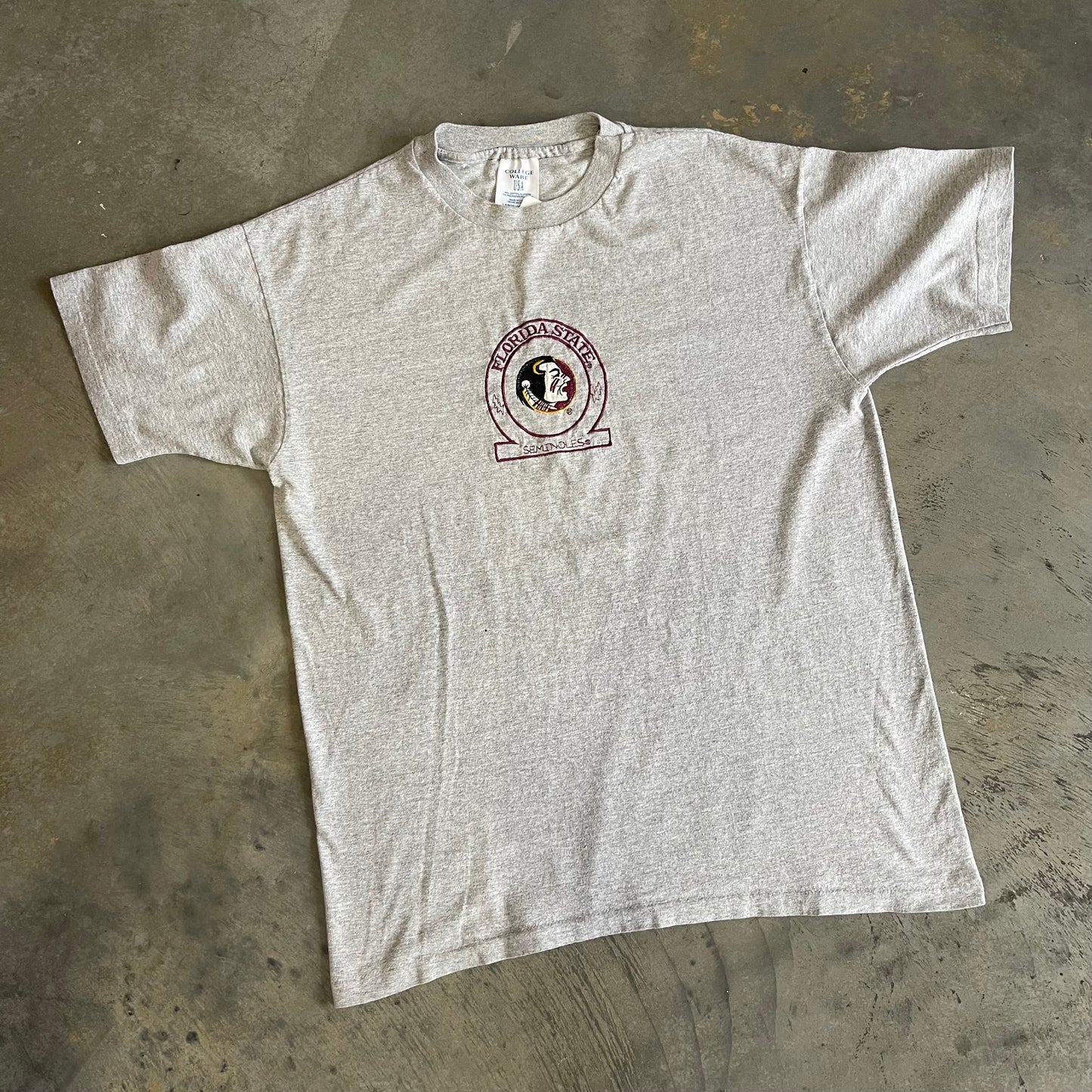 FSU Embroidered Tee