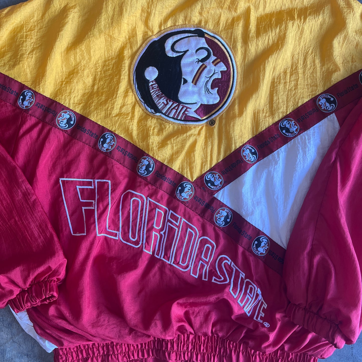 FSU Tape Windbreaker Jacket