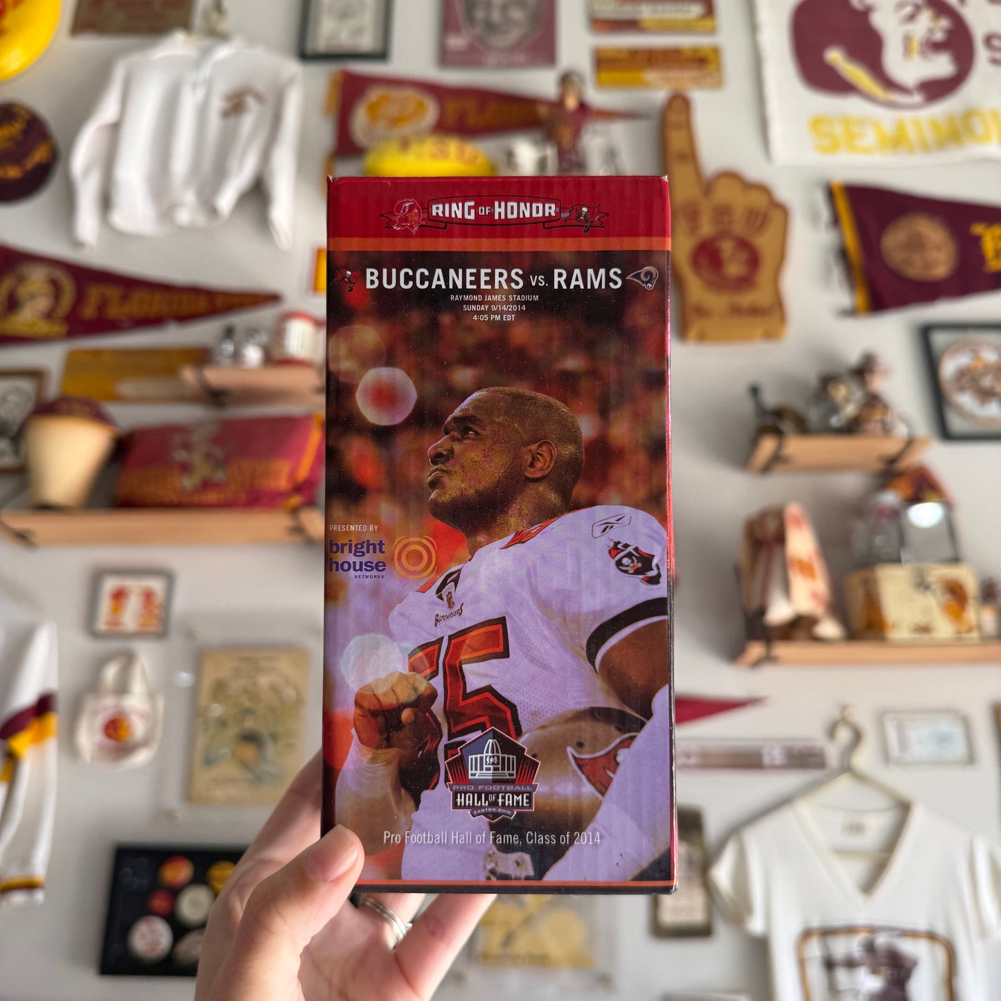 Derrick Brooks Bobble Head