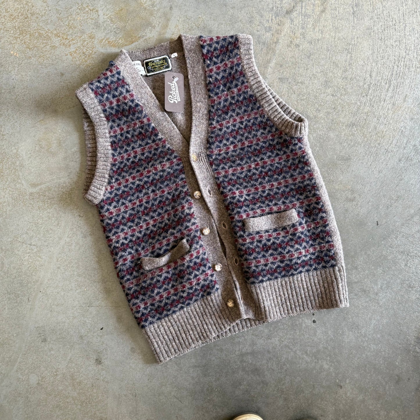Britches Wool Sweater Vest