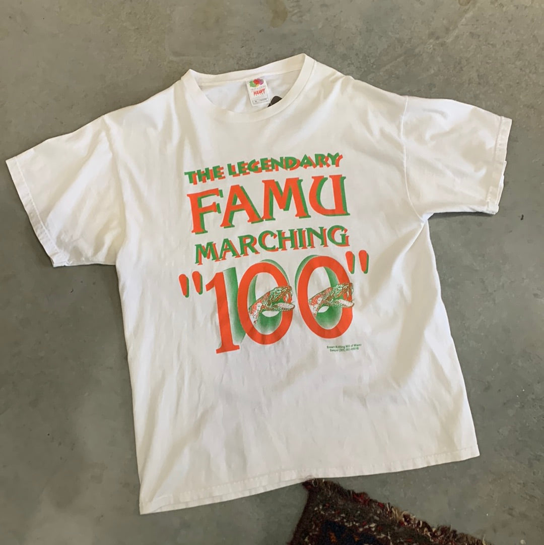 Load image into Gallery viewer, FAMU Legendary Marching 100 T-Shirt - XL (TRB)
