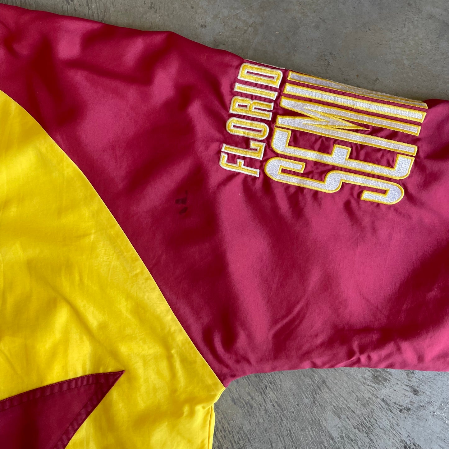FSU Logo Athletic Shark Tooth Jacket