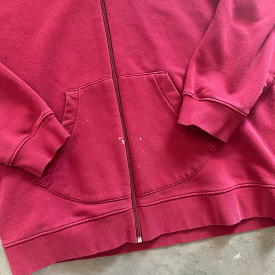 Garnet Nike Zip Up Hoodie (As-Is)